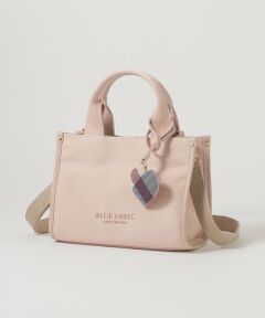BLUE LABEL / BLACK LABEL CRESTBRIDGE / ブルーレーベル / ブラックレーベル・クレストブリッジ  ショルダーバッグ | ハートチャーム付きミニトート