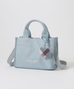 BLUE LABEL / BLACK LABEL CRESTBRIDGE / ブルーレーベル / ブラックレーベル・クレストブリッジ  ショルダーバッグ | ハートチャーム付きミニトート