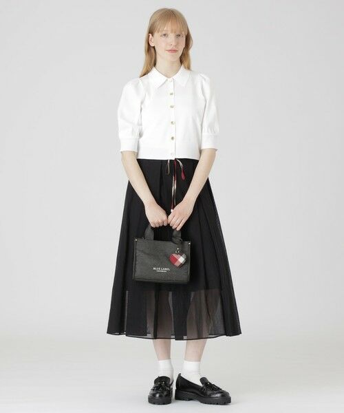 BLUE LABEL / BLACK LABEL CRESTBRIDGE / ブルーレーベル / ブラックレーベル・クレストブリッジ  ショルダーバッグ | ハートチャーム付きミニトート | 詳細2