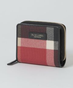 BLUE LABEL / BLACK LABEL CRESTBRIDGE / ブルーレーベル / ブラックレーベル・クレストブリッジ  財布・コインケース・マネークリップ | 【一部店舗限定】クレストブリッジチェックPVC二つ折り財布