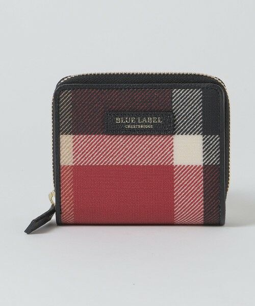 BLUE LABEL / BLACK LABEL CRESTBRIDGE / ブルーレーベル / ブラックレーベル・クレストブリッジ  財布・コインケース・マネークリップ | 【一部店舗限定】クレストブリッジチェックPVC二つ折り財布 | 詳細6