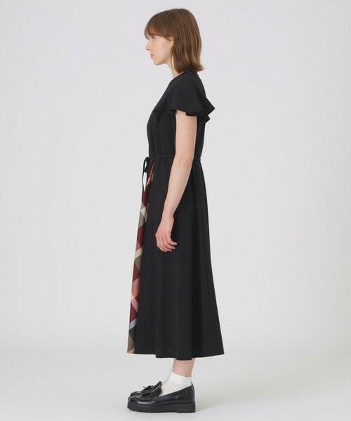 BLUE LABEL / BLACK LABEL CRESTBRIDGE / ブルーレーベル / ブラックレーベル・クレストブリッジ ドレス | ラッフルスリーブドレス | 詳細1