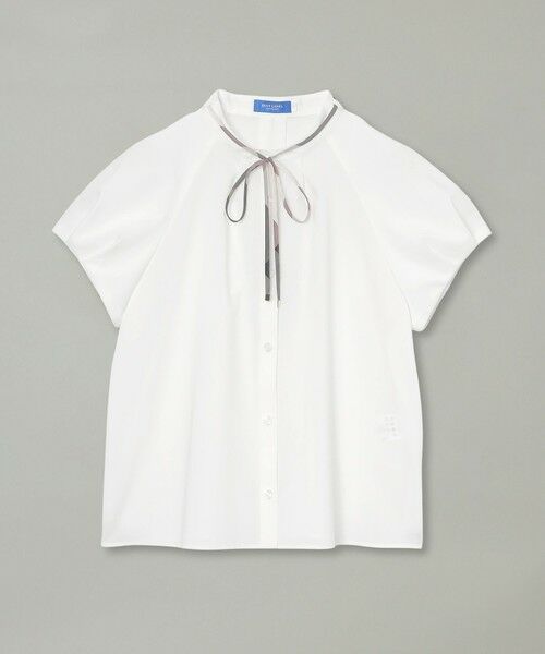 BLUE LABEL / BLACK LABEL CRESTBRIDGE / ブルーレーベル / ブラックレーベル・クレストブリッジ  シャツ・ブラウス | 【接触冷感】タックスリーブブラウス | 詳細5
