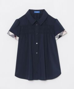 BLUE LABEL / BLACK LABEL CRESTBRIDGE / ブルーレーベル / ブラックレーベル・クレストブリッジ  シャツ・ブラウス | シャーリングブラウス