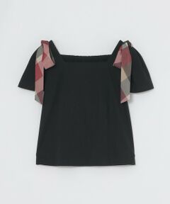 BLUE LABEL / BLACK LABEL CRESTBRIDGE / ブルーレーベル / ブラックレーベル・クレストブリッジ  カットソー | ショルダーリボンカットソー
