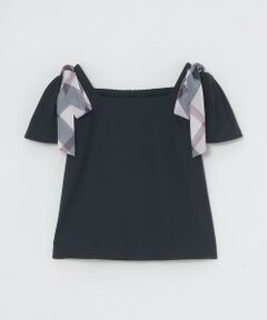 BLUE LABEL / BLACK LABEL CRESTBRIDGE / ブルーレーベル / ブラックレーベル・クレストブリッジ  カットソー | ショルダーリボンカットソー