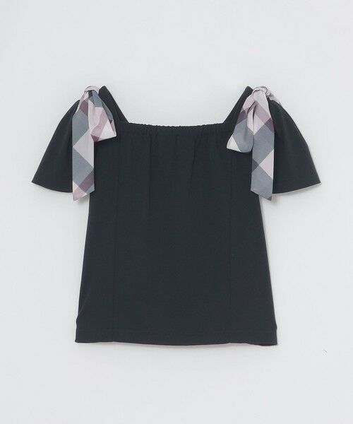 BLUE LABEL / BLACK LABEL CRESTBRIDGE / ブルーレーベル / ブラックレーベル・クレストブリッジ  カットソー | ショルダーリボンカットソー | 詳細5