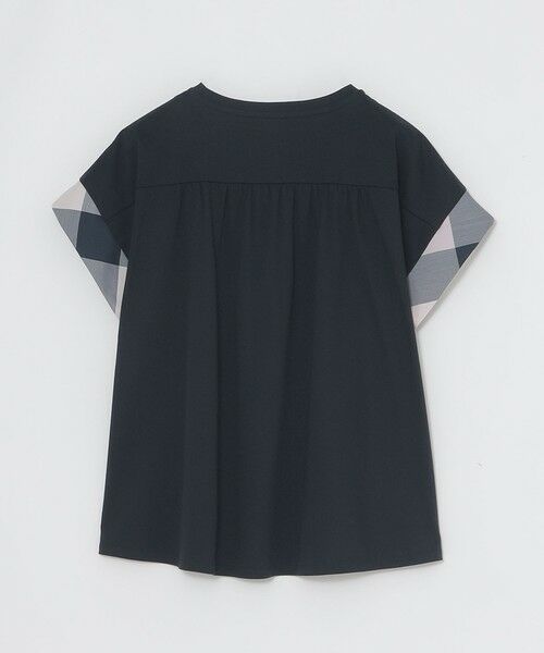 BLUE LABEL / BLACK LABEL CRESTBRIDGE / ブルーレーベル / ブラックレーベル・クレストブリッジ  カットソー | クレストブリッジチェックスリーブカットソー | 詳細5