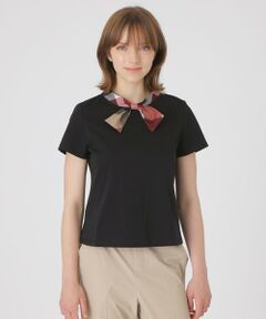 BLUE LABEL / BLACK LABEL CRESTBRIDGE / ブルーレーベル / ブラックレーベル・クレストブリッジ  カットソー | リボンネックカットソー