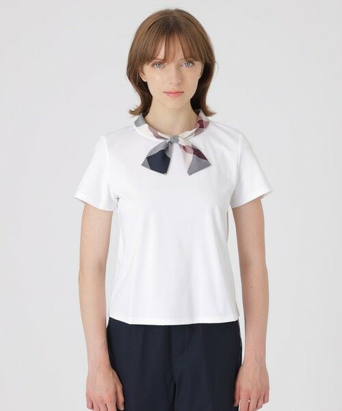 BLUE LABEL / BLACK LABEL CRESTBRIDGE / ブルーレーベル / ブラックレーベル・クレストブリッジ  カットソー | リボンネックカットソー | 詳細2
