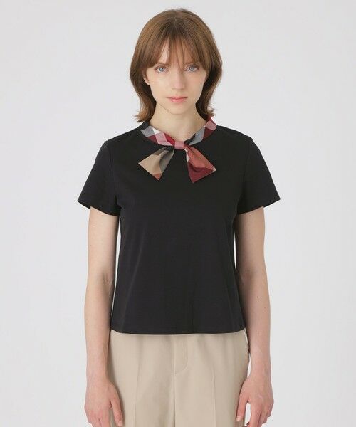BLUE LABEL / BLACK LABEL CRESTBRIDGE / ブルーレーベル / ブラックレーベル・クレストブリッジ  カットソー | リボンネックカットソー | 詳細8