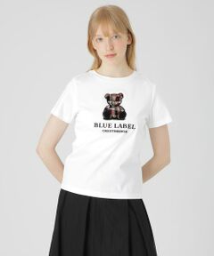 BLUE LABEL / BLACK LABEL CRESTBRIDGE / ブルーレーベル / ブラックレーベル・クレストブリッジ  カットソー | 【店舗限定】ハブラシベアーTシャツ