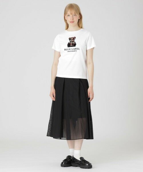 BLUE LABEL / BLACK LABEL CRESTBRIDGE / ブルーレーベル / ブラックレーベル・クレストブリッジ  カットソー | 【店舗限定】ハブラシベアーTシャツ | 詳細1