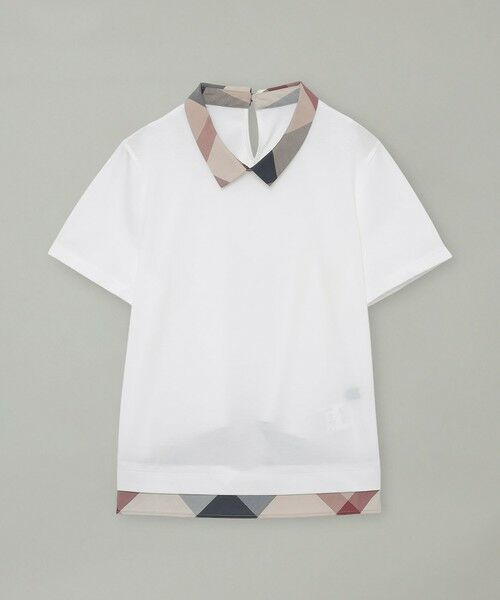 BLUE LABEL / BLACK LABEL CRESTBRIDGE / ブルーレーベル / ブラックレーベル・クレストブリッジ  カットソー | 【一部店舗限定】パーシャルチェックカットソー | 詳細8