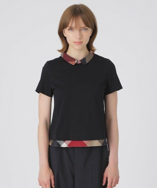 BLUE LABEL / BLACK LABEL CRESTBRIDGE / ブルーレーベル / ブラックレーベル・クレストブリッジ  カットソー | 【一部店舗限定】パーシャルチェックカットソー | 詳細10