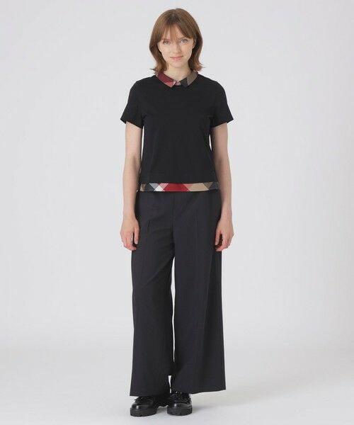BLUE LABEL / BLACK LABEL CRESTBRIDGE / ブルーレーベル / ブラックレーベル・クレストブリッジ  カットソー | 【一部店舗限定】パーシャルチェックカットソー | 詳細9