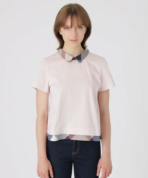 BLUE LABEL / BLACK LABEL CRESTBRIDGE / ブルーレーベル / ブラックレーベル・クレストブリッジ  カットソー | 【一部店舗限定】パーシャルチェックカットソー | 詳細18