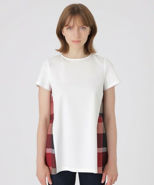 BLUE LABEL / BLACK LABEL CRESTBRIDGE / ブルーレーベル / ブラックレーベル・クレストブリッジ  カットソー | 【一部店舗限定】ハイゲージポンチティアードトップス | 詳細2