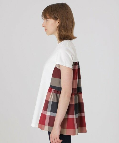 BLUE LABEL / BLACK LABEL CRESTBRIDGE / ブルーレーベル / ブラックレーベル・クレストブリッジ  カットソー | 【一部店舗限定】ハイゲージポンチティアードトップス | 詳細3