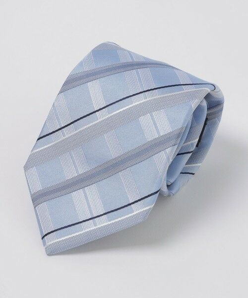 BLUE LABEL / BLACK LABEL CRESTBRIDGE / ブルーレーベル / ブラックレーベル・クレストブリッジ  ネクタイ | 【一部店舗限定】サテンチェックタイ | 詳細4