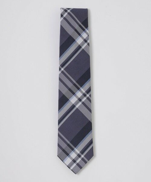 BLUE LABEL / BLACK LABEL CRESTBRIDGE / ブルーレーベル / ブラックレーベル・クレストブリッジ  ネクタイ | 【一部店舗限定】バスケットチェックタイ（ブルー4）