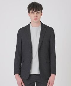 BLUE LABEL / BLACK LABEL CRESTBRIDGE / ブルーレーベル / ブラックレーベル・クレストブリッジ  テーラードジャケット | 【一部店舗限定】デニムライクカラミジャケット