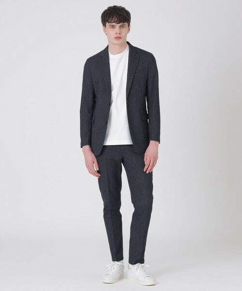 BLUE LABEL / BLACK LABEL CRESTBRIDGE / ブルーレーベル / ブラックレーベル・クレストブリッジ  テーラードジャケット | 【一部店舗限定】デニムライクカラミジャケット | 詳細8