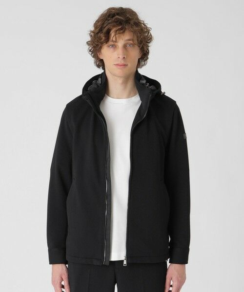 BLUE LABEL / BLACK LABEL CRESTBRIDGE / ブルーレーベル / ブラックレーベル・クレストブリッジ  その他アウター | 【一部店舗限定】ハニカムジャカードジャージーパーカー（ブラック）