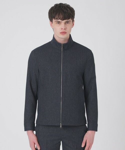 BLUE LABEL / BLACK LABEL CRESTBRIDGE / ブルーレーベル / ブラックレーベル・クレストブリッジ  その他アウター | 【一部店舗限定】デニムライクカラミスタンドカラーブルゾン | 詳細10