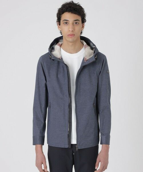 BLUE LABEL / BLACK LABEL CRESTBRIDGE / ブルーレーベル / ブラックレーベル・クレストブリッジ  その他アウター | 【一部店舗限定】メランジドッツジャージーパーカー（ネイビー1）
