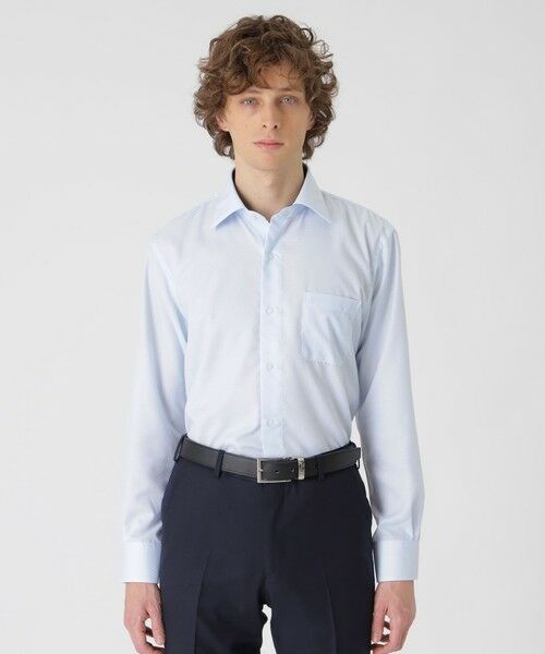 BLUE LABEL / BLACK LABEL CRESTBRIDGE / ブルーレーベル / ブラックレーベル・クレストブリッジ  シャツ・ブラウス | 【一部店舗限定】ブロックチェックセミワイドカラーシャツ | 詳細6