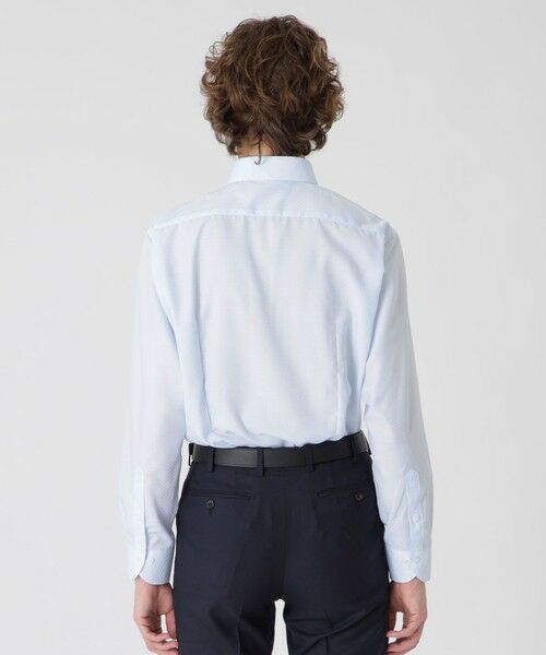 BLUE LABEL / BLACK LABEL CRESTBRIDGE / ブルーレーベル / ブラックレーベル・クレストブリッジ  シャツ・ブラウス | 【一部店舗限定】ブロックチェックセミワイドカラーシャツ | 詳細8