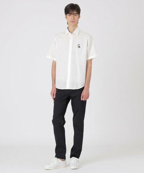 BLUE LABEL / BLACK LABEL CRESTBRIDGE / ブルーレーベル / ブラックレーベル・クレストブリッジ シャツ・ブラウス | コーギーワッペンハーフスリーブシャツ | 詳細1