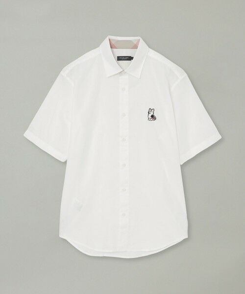 BLUE LABEL / BLACK LABEL CRESTBRIDGE / ブルーレーベル / ブラックレーベル・クレストブリッジ シャツ・ブラウス | コーギーワッペンハーフスリーブシャツ | 詳細6