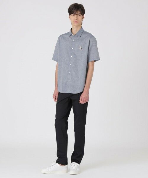 BLUE LABEL / BLACK LABEL CRESTBRIDGE / ブルーレーベル / ブラックレーベル・クレストブリッジ シャツ・ブラウス | コーギーワッペンハーフスリーブシャツ | 詳細7