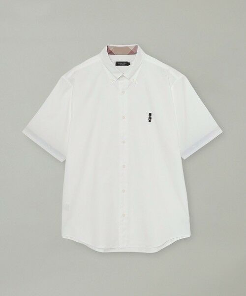 BLUE LABEL / BLACK LABEL CRESTBRIDGE / ブルーレーベル / ブラックレーベル・クレストブリッジ  シャツ・ブラウス | 【一部店舗限定】ジェントルマンワッペンハーフスリーブシャツ | 詳細7