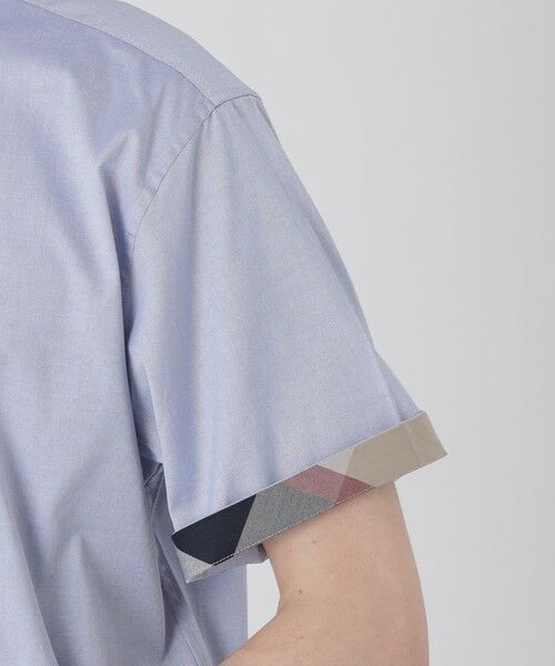 BLUE LABEL / BLACK LABEL CRESTBRIDGE / ブルーレーベル / ブラックレーベル・クレストブリッジ  シャツ・ブラウス | 【一部店舗限定】ジェントルマンワッペンハーフスリーブシャツ | 詳細12