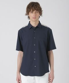 BLUE LABEL / BLACK LABEL CRESTBRIDGE / ブルーレーベル / ブラックレーベル・クレストブリッジ  シャツ・ブラウス | 【一部店舗限定】ショルダーチェックサッカーハーフスリーブシャツ