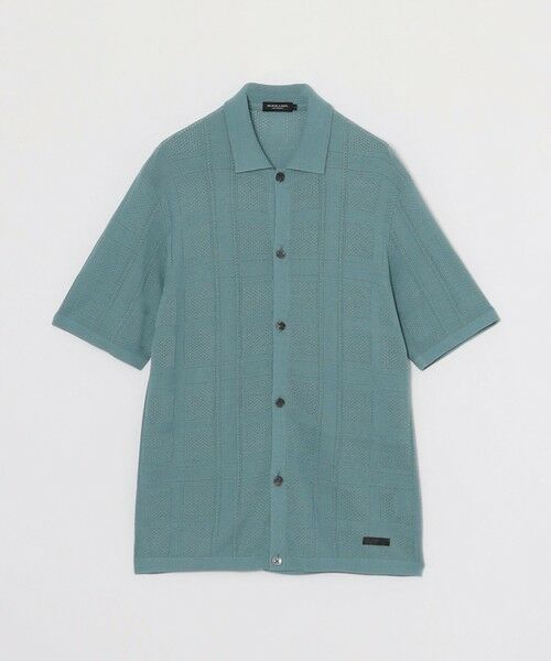 BLUE LABEL / BLACK LABEL CRESTBRIDGE / ブルーレーベル / ブラックレーベル・クレストブリッジ  ニット・セーター | シャドーチェックニットシャツカーディガン | 詳細12