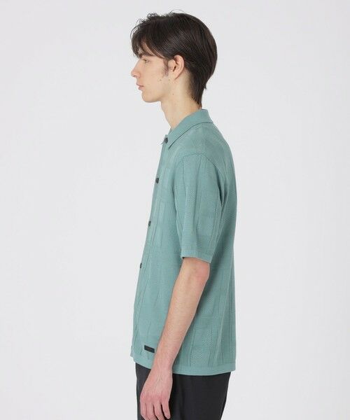 BLUE LABEL / BLACK LABEL CRESTBRIDGE / ブルーレーベル / ブラックレーベル・クレストブリッジ  ニット・セーター | シャドーチェックニットシャツカーディガン | 詳細9