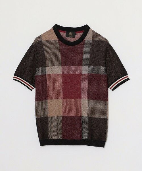 BLUE LABEL / BLACK LABEL CRESTBRIDGE / ブルーレーベル / ブラックレーベル・クレストブリッジ ニット・セーター | 【10th ANNIVERSARY】ツィーディークレストブリッジチェックニットTシャツ | 詳細5