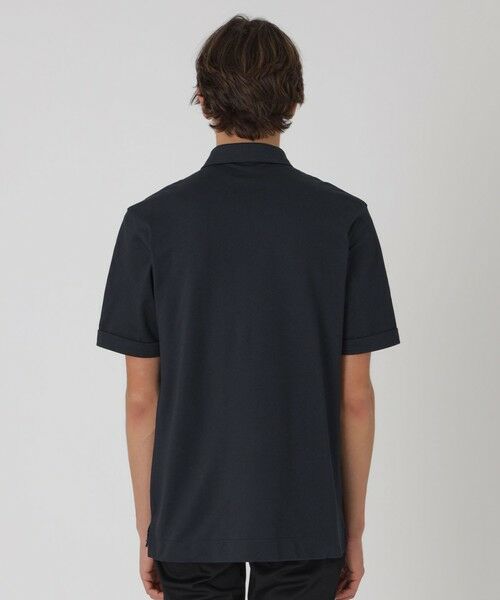 BLUE LABEL / BLACK LABEL CRESTBRIDGE / ブルーレーベル / ブラックレーベル・クレストブリッジ  カットソー | パネルストライプチェックポロシャツ | 詳細18