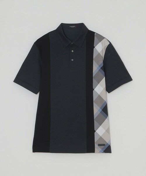 BLUE LABEL / BLACK LABEL CRESTBRIDGE / ブルーレーベル / ブラックレーベル・クレストブリッジ  カットソー | パネルストライプチェックポロシャツ | 詳細20