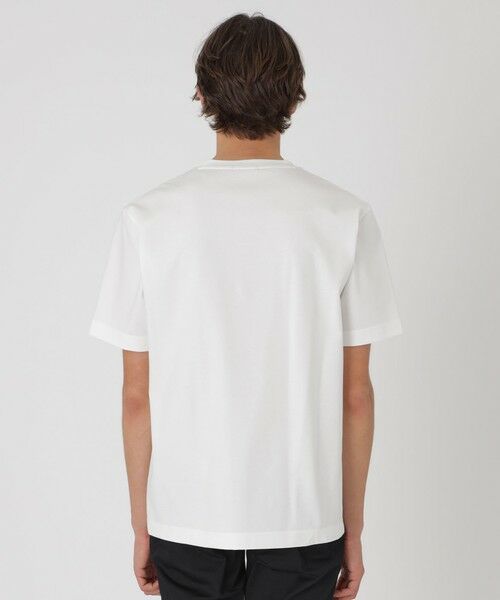 BLUE LABEL / BLACK LABEL CRESTBRIDGE / ブルーレーベル / ブラックレーベル・クレストブリッジ  カットソー | パネルパッチワークプラチナポンチTシャツ | 詳細3