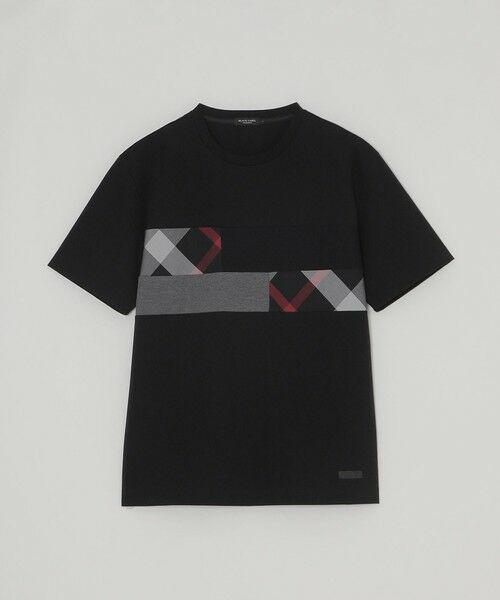 BLUE LABEL / BLACK LABEL CRESTBRIDGE / ブルーレーベル / ブラックレーベル・クレストブリッジ  カットソー | パネルパッチワークプラチナポンチTシャツ | 詳細10