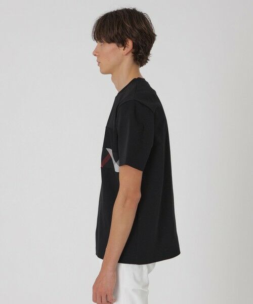 BLUE LABEL / BLACK LABEL CRESTBRIDGE / ブルーレーベル / ブラックレーベル・クレストブリッジ  カットソー | パネルパッチワークプラチナポンチTシャツ | 詳細7