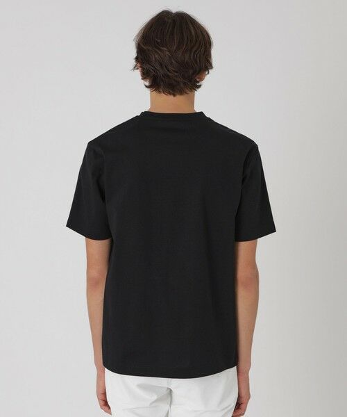 BLUE LABEL / BLACK LABEL CRESTBRIDGE / ブルーレーベル / ブラックレーベル・クレストブリッジ  カットソー | パネルパッチワークプラチナポンチTシャツ | 詳細8
