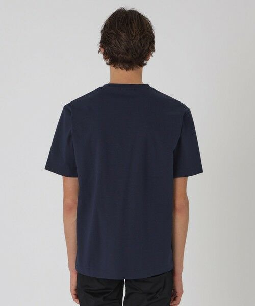 BLUE LABEL / BLACK LABEL CRESTBRIDGE / ブルーレーベル / ブラックレーベル・クレストブリッジ  カットソー | パネルパッチワークプラチナポンチTシャツ | 詳細13