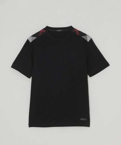 BLUE LABEL / BLACK LABEL CRESTBRIDGE / ブルーレーベル / ブラックレーベル・クレストブリッジ  カットソー | ハイゲージサッカーショルダーチェックTシャツ | 詳細12