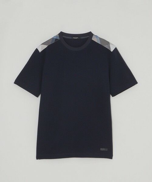 BLUE LABEL / BLACK LABEL CRESTBRIDGE / ブルーレーベル / ブラックレーベル・クレストブリッジ  カットソー | ハイゲージサッカーショルダーチェックTシャツ | 詳細18